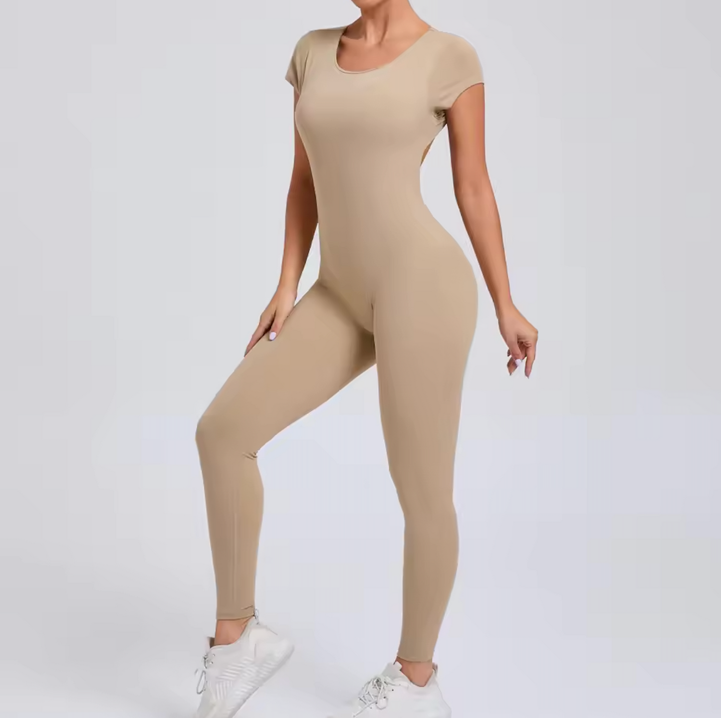 Sculpt Backless Jumpsuit