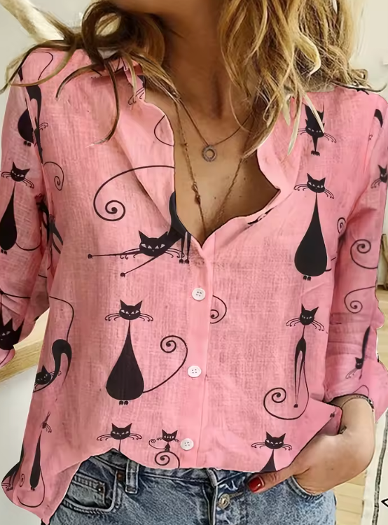 The Catitude Blouse