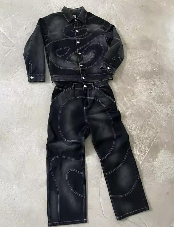 Nuvel Retro Gothic Tracksuit
