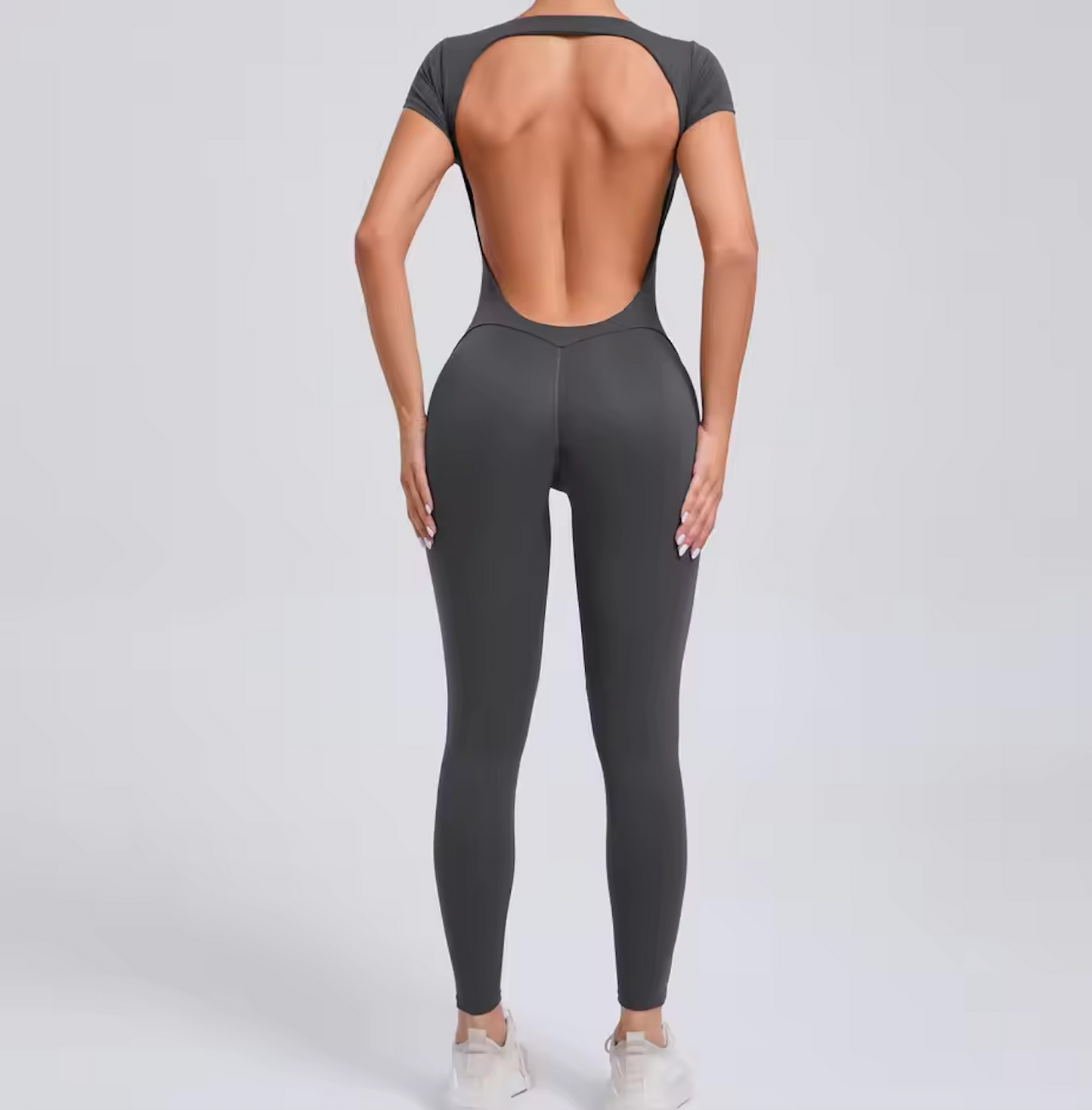 Sculpt Backless Jumpsuit