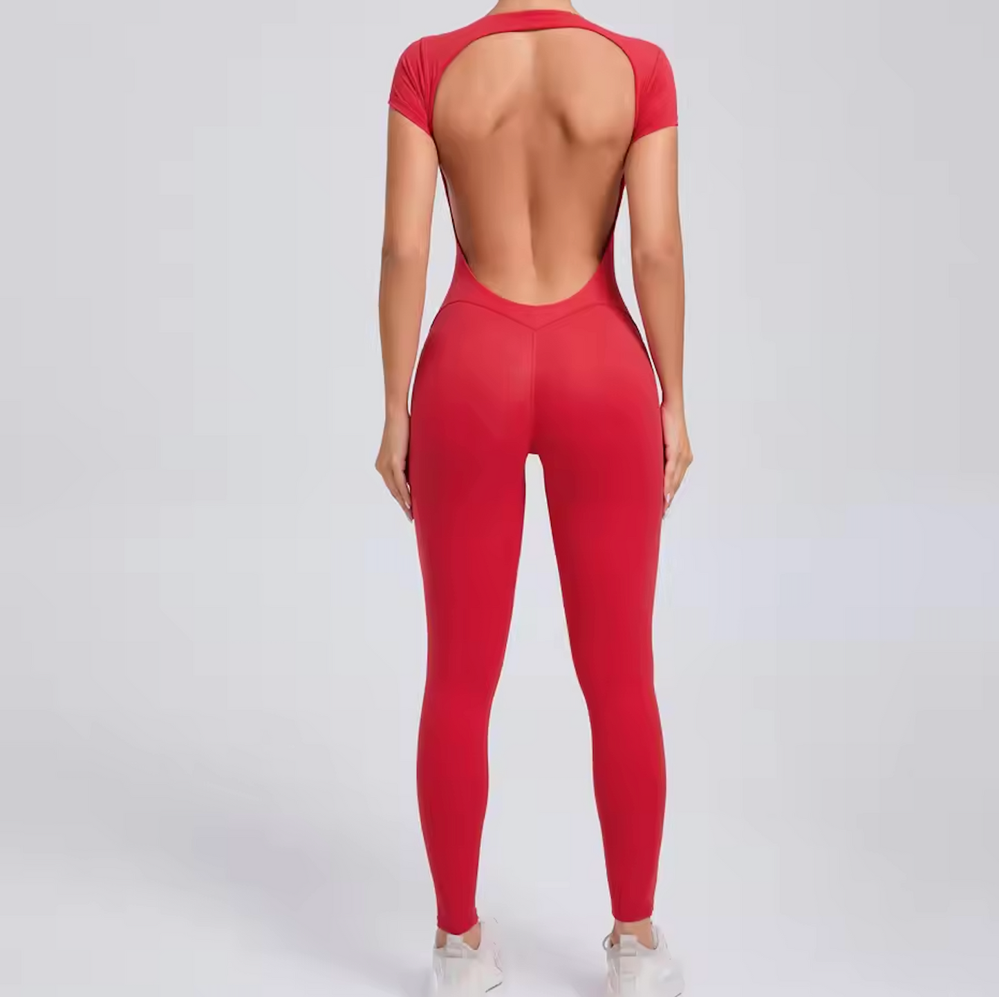 Sculpt Backless Jumpsuit