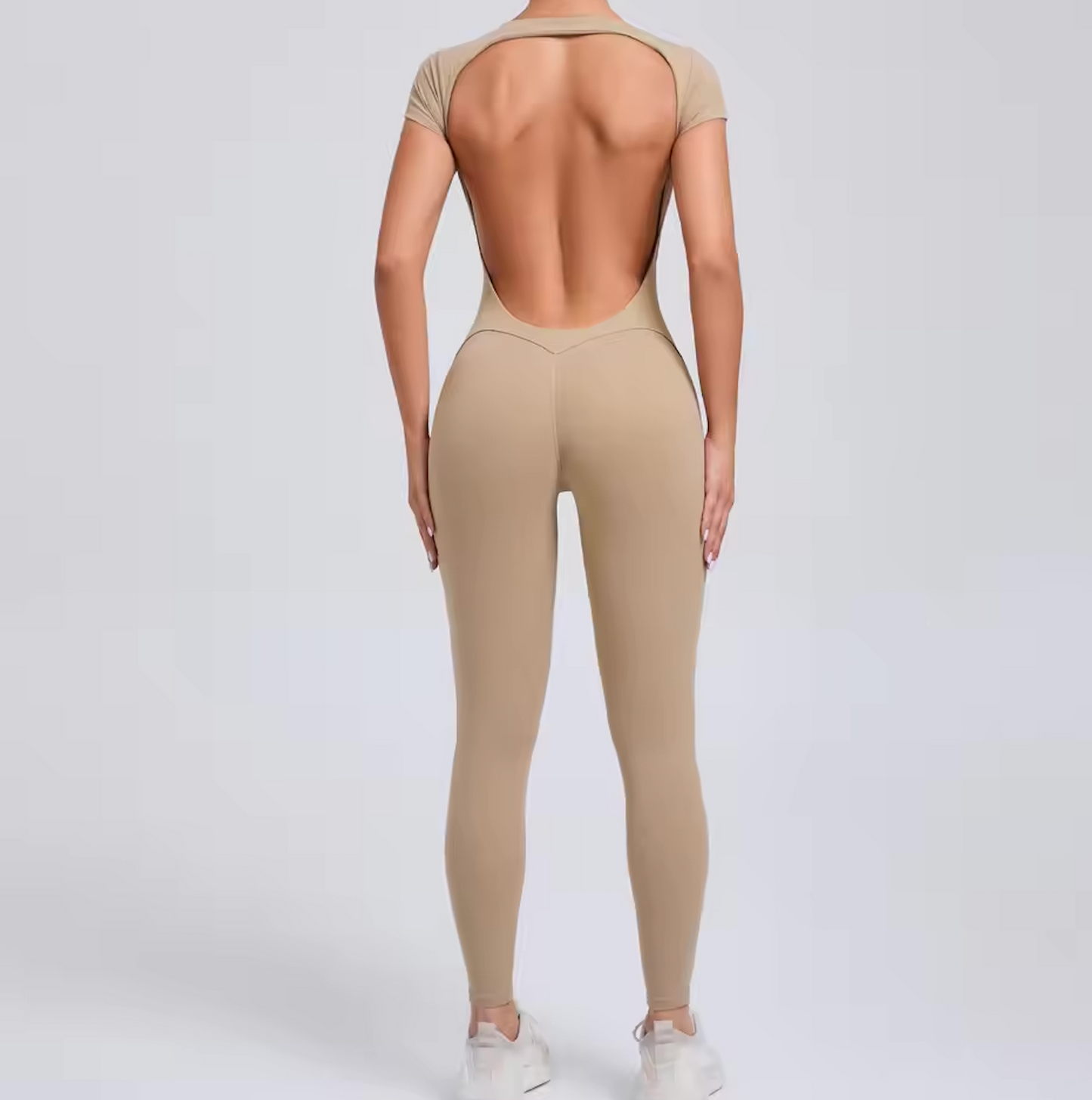 Sculpt Backless Jumpsuit