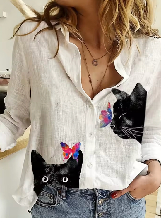 The Catitude Blouse