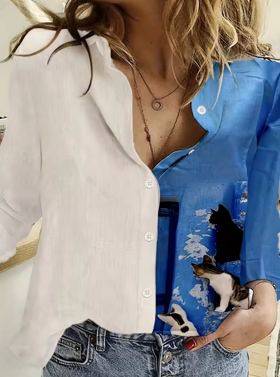 The Catitude Blouse