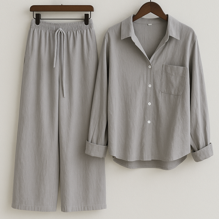 Relaxed Linen Lounge Set
