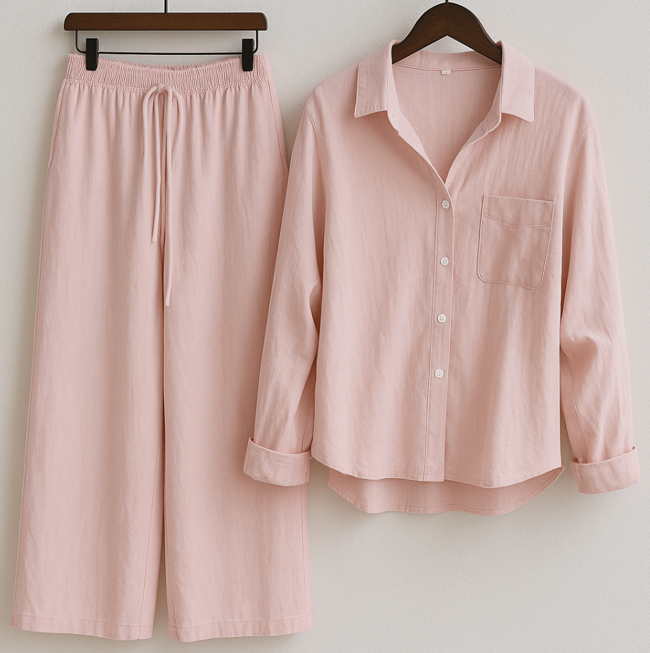 Relaxed Linen Lounge Set