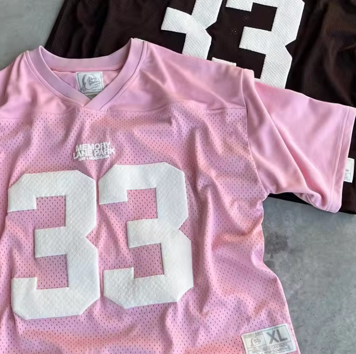 Nuvèl Retro Football Jersey