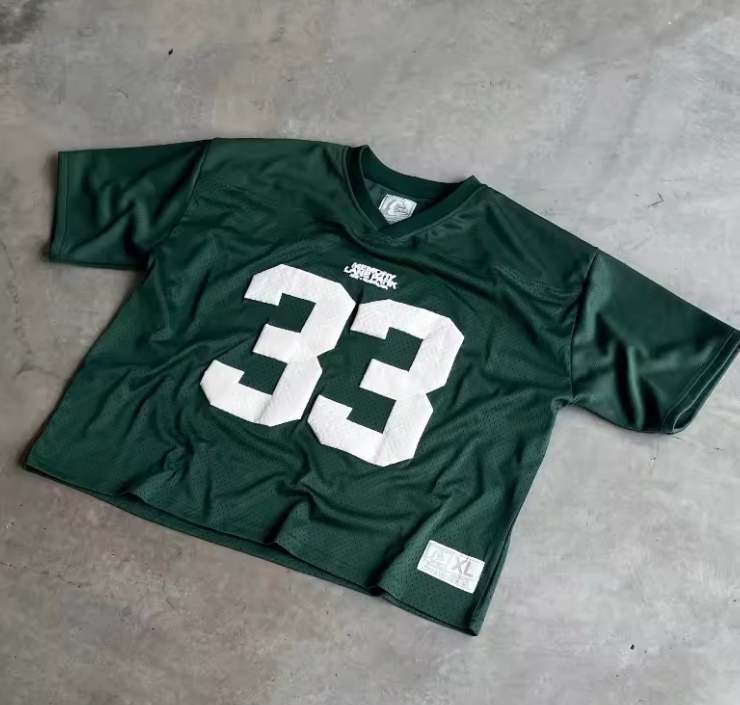 Nuvèl Retro Football Jersey