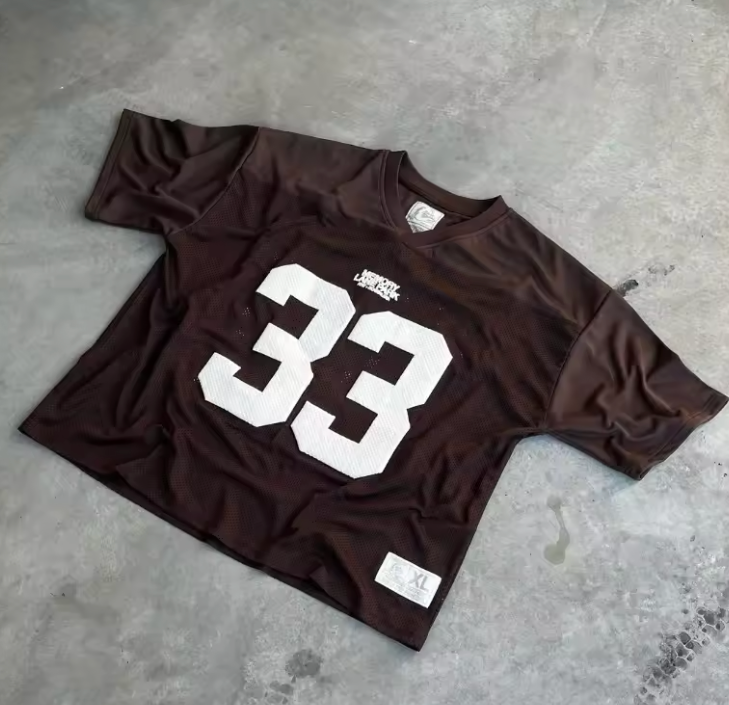 Nuvèl Retro Football Jersey