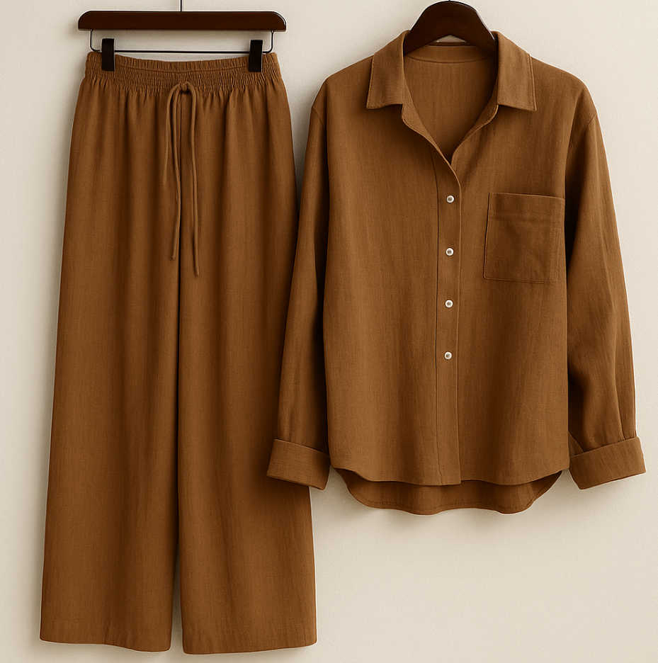 Relaxed Linen Lounge Set