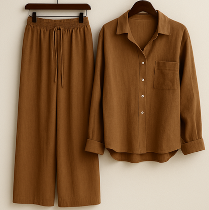 Relaxed Linen Lounge Set