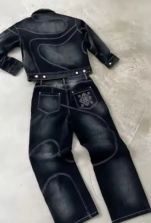 Nuvel Retro Gothic Tracksuit