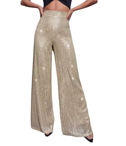 Midnight Sequin Trousers