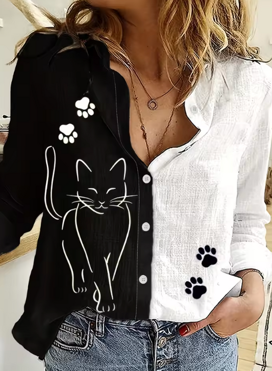 The Catitude Blouse