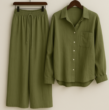 Relaxed Linen Lounge Set