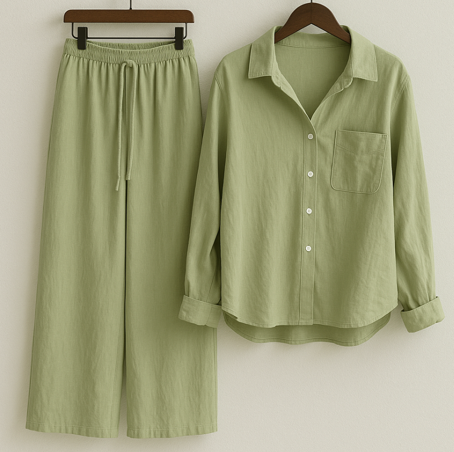 Relaxed Linen Lounge Set