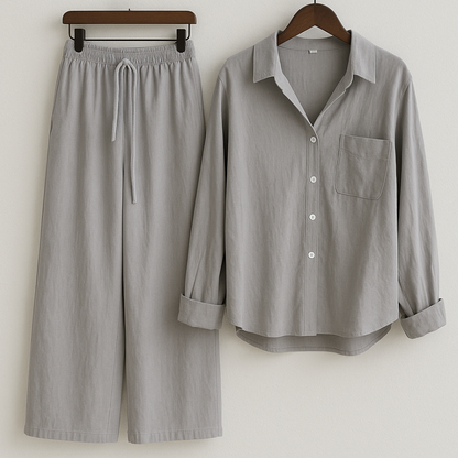 Relaxed Linen Lounge Set